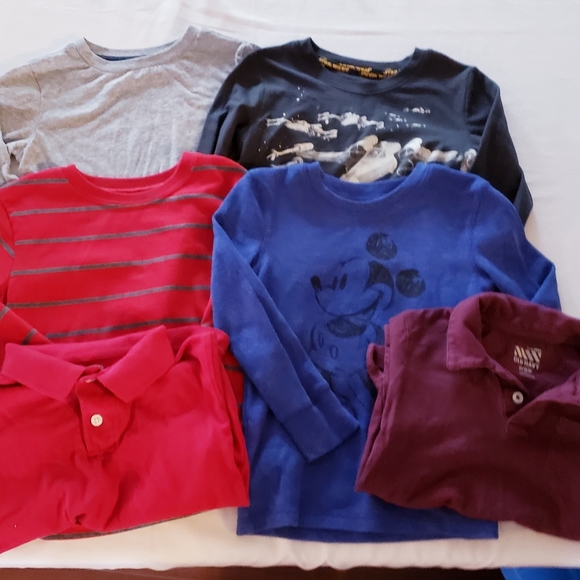Bundle Lot of Boys Tops - Size 5 - Picture 1 of 8